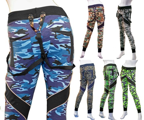Damen camouflage boyfriend - camouflage,
