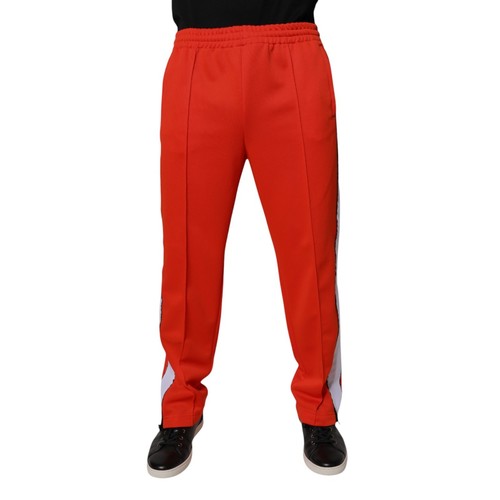 Msgm hose rot weiß - weiß, polyester