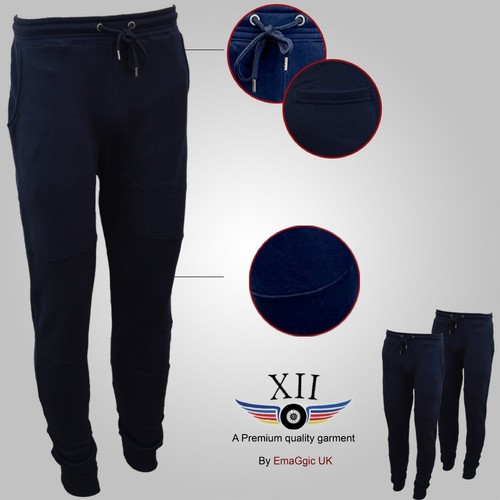 Herren slim fit trainingshose - fit,