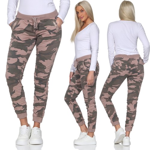 Camouflage hose damen skinny - camouflage,