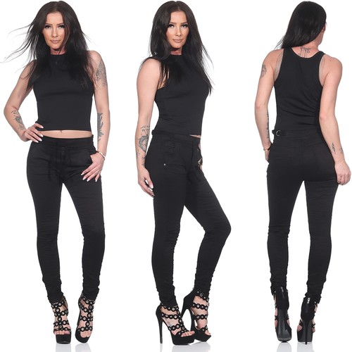Skinny röhrenhose sweatpants - skinny,